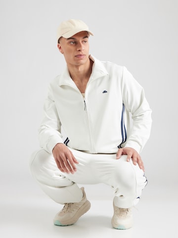 ELLESSE Кофта на молнии в Белый