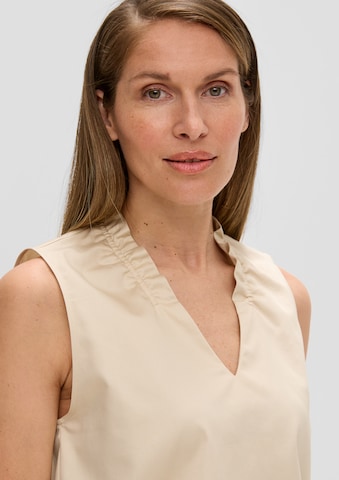 s.Oliver BLACK LABEL Blouse in Beige