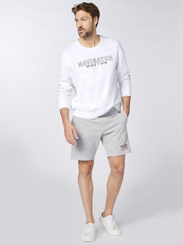 Navigator Sweatshirt in White