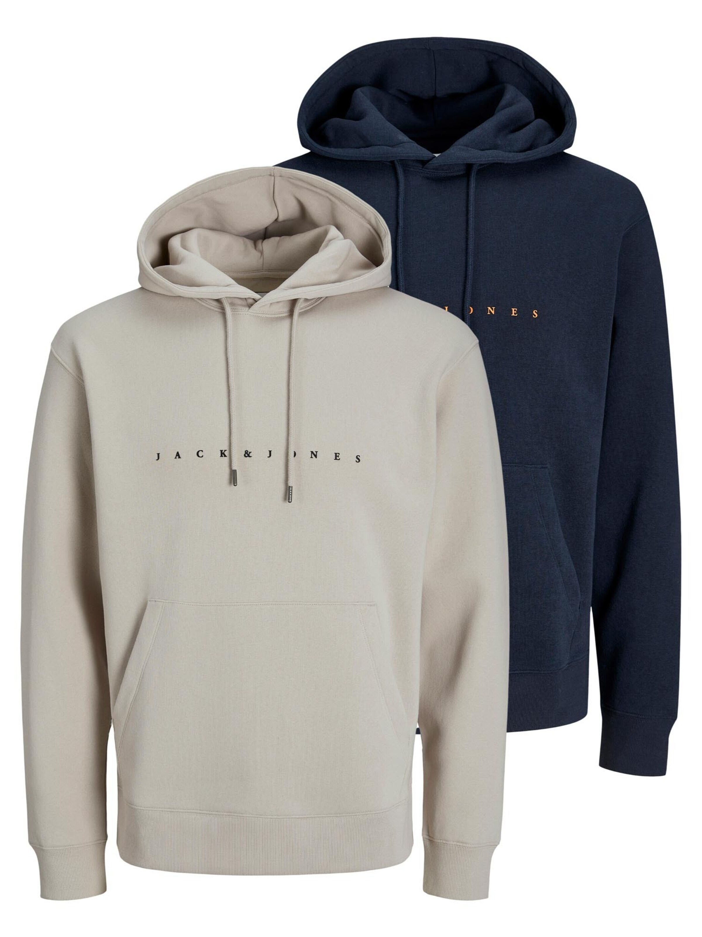 JACK & JONES Sweatshirt 'Star'‌‌ in Blau: Vorderseite