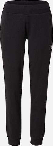 Effilé Pantalon 'Adicolor Essentials' ADIDAS ORIGINALS en noir : devant