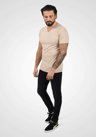 !Solid T-Shirt 'Alarus' in Beige