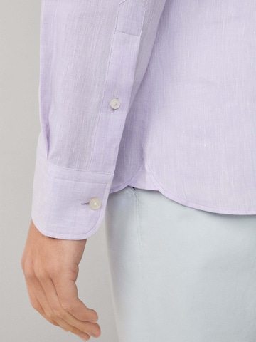 Coupe regular Chemise 'Yarn' Hackett London en violet