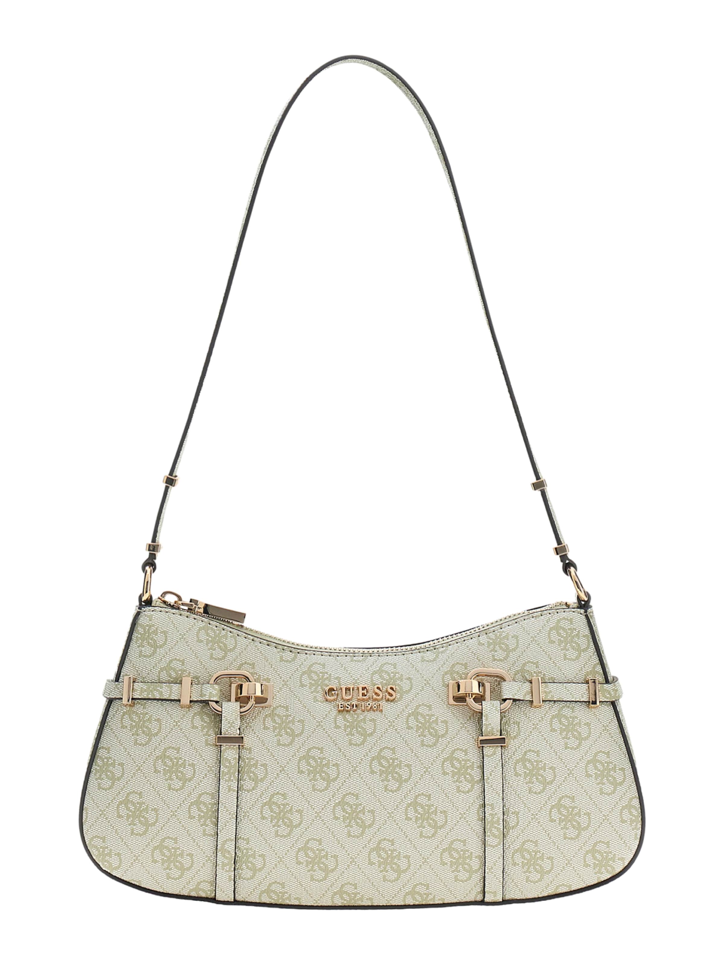 GUESS Shoulder Bag 'Leona' in Green: front