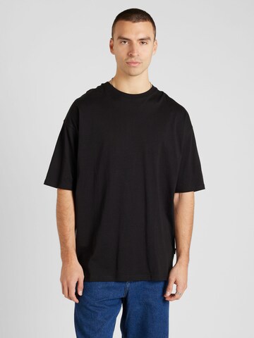 JACK & JONES T-shirt 'GRAND' i svart: framsida