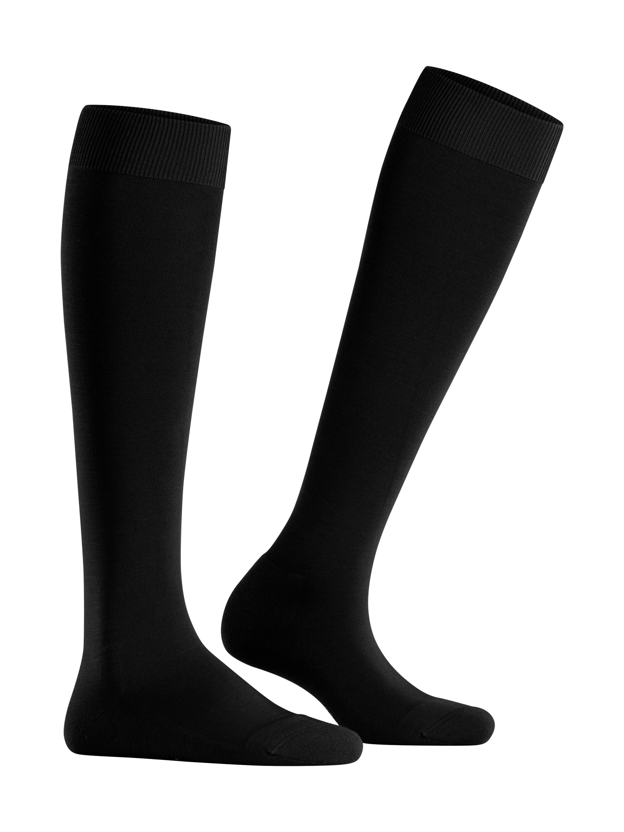 FALKE Kniestrümpfe 'ClimaWool'‌‌‌‌‌‌‌‌‌ in Schwarz