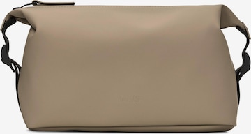 RAINS Kulturtasche 'Hilo' in Beige: Vorderseite