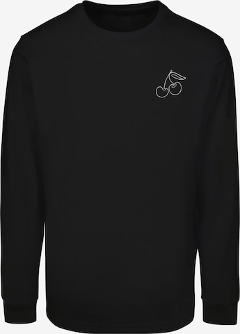 Merchcode Shirt 'Cherry' in Black: front