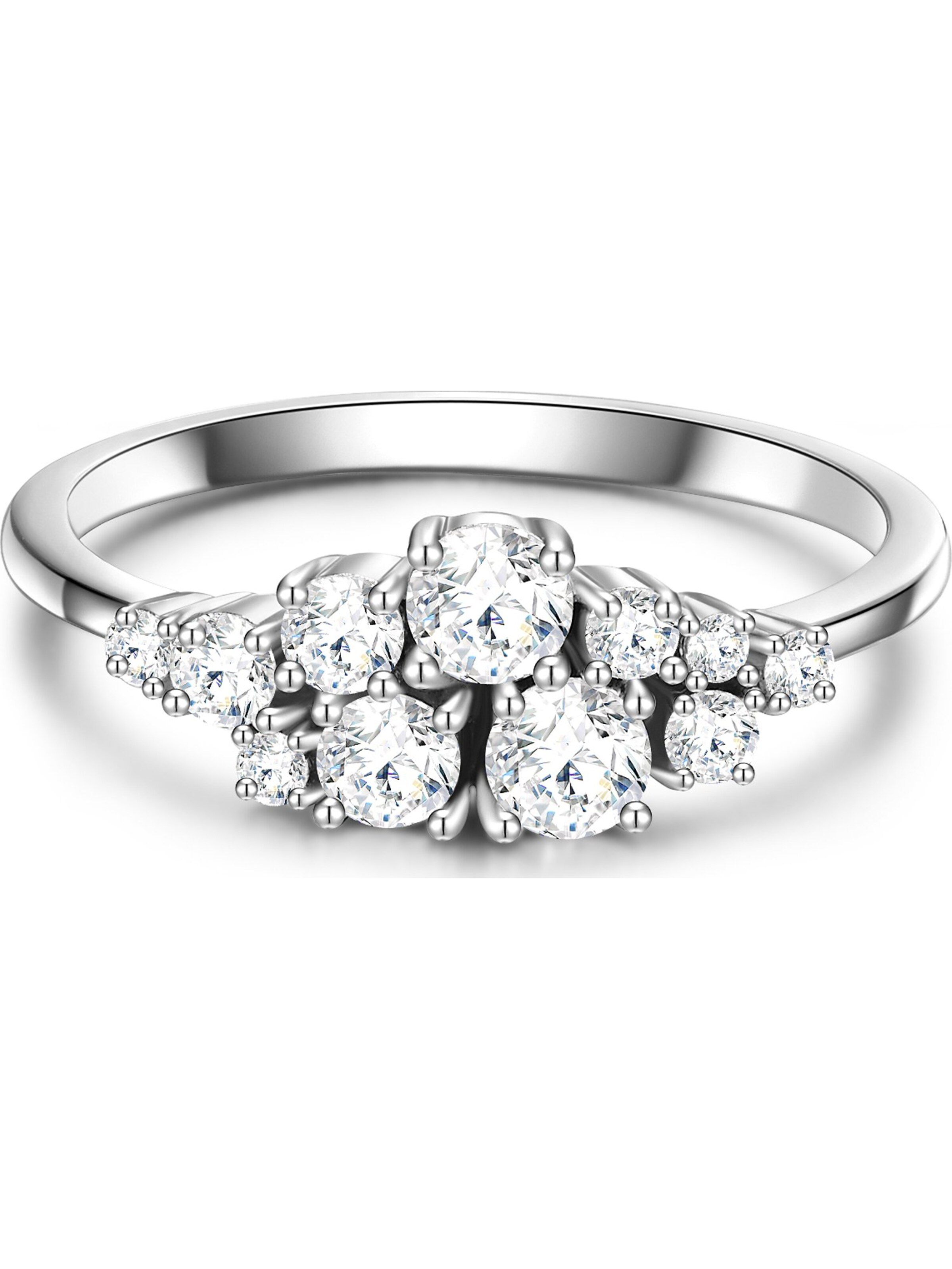 Bague Glanzstücke München en argent : devant