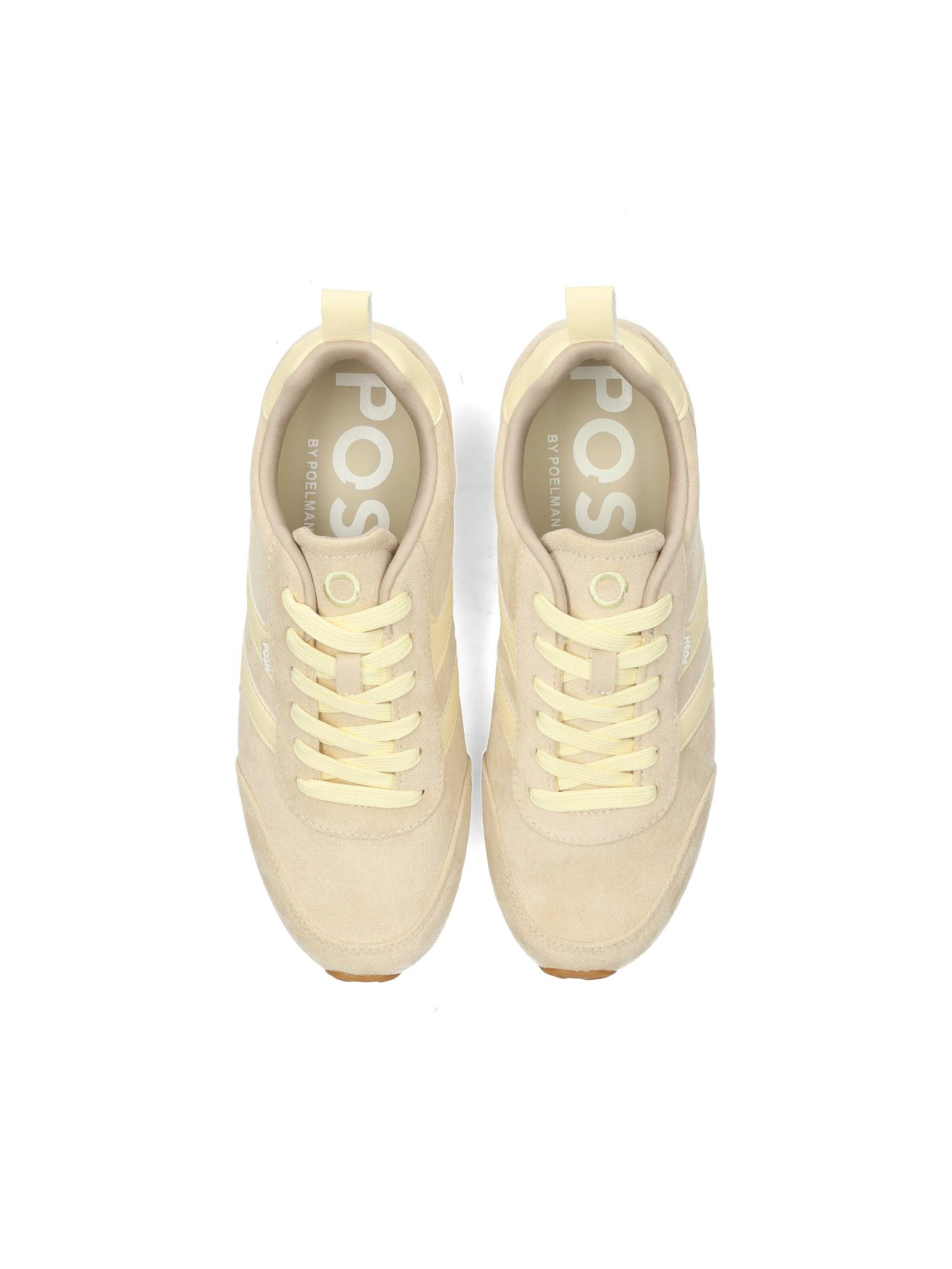 Baskets basses 'MAXINE' POSH by Poelman en beige