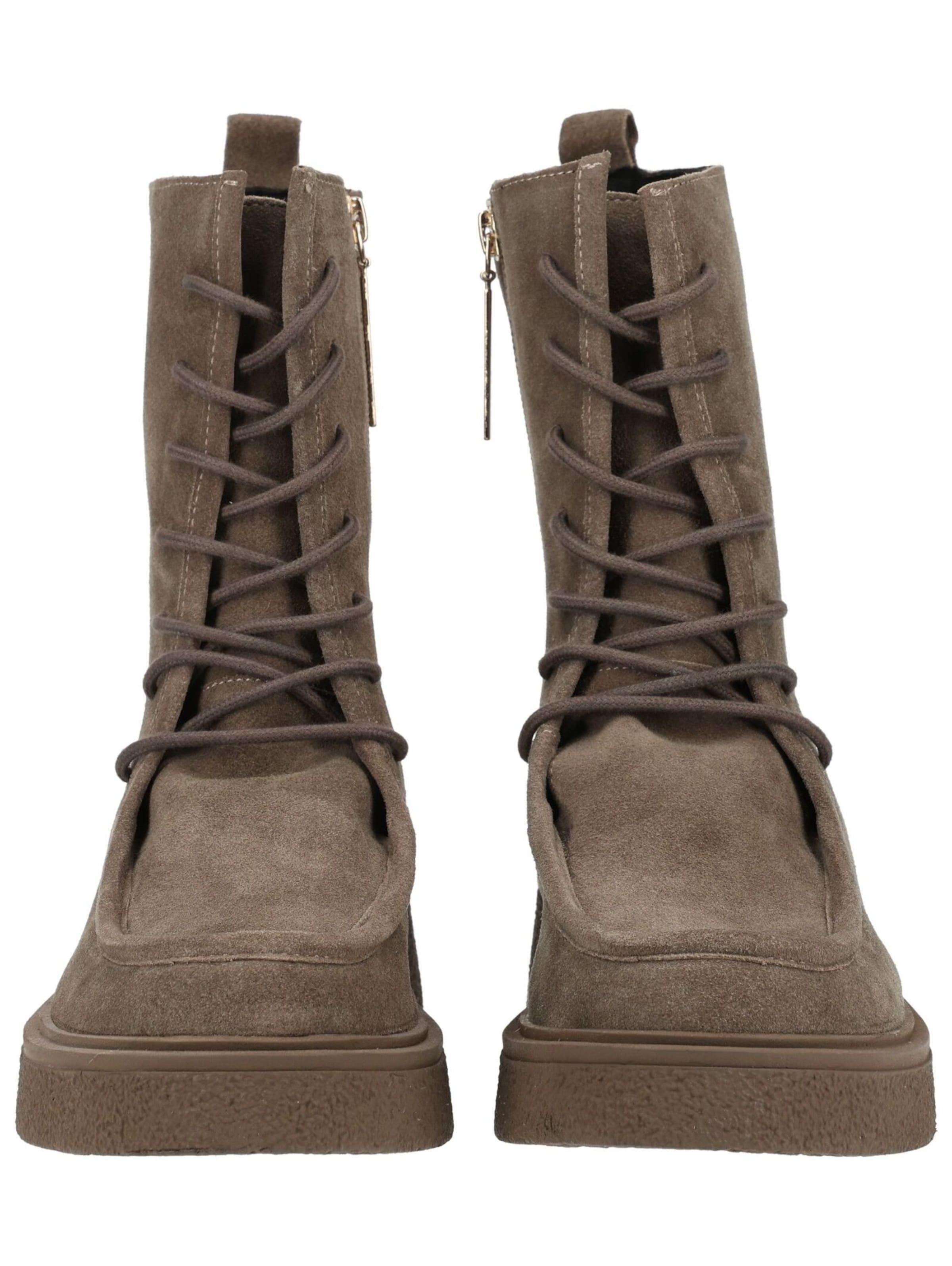 GIOSEPPO Lace-up bootie in Brown