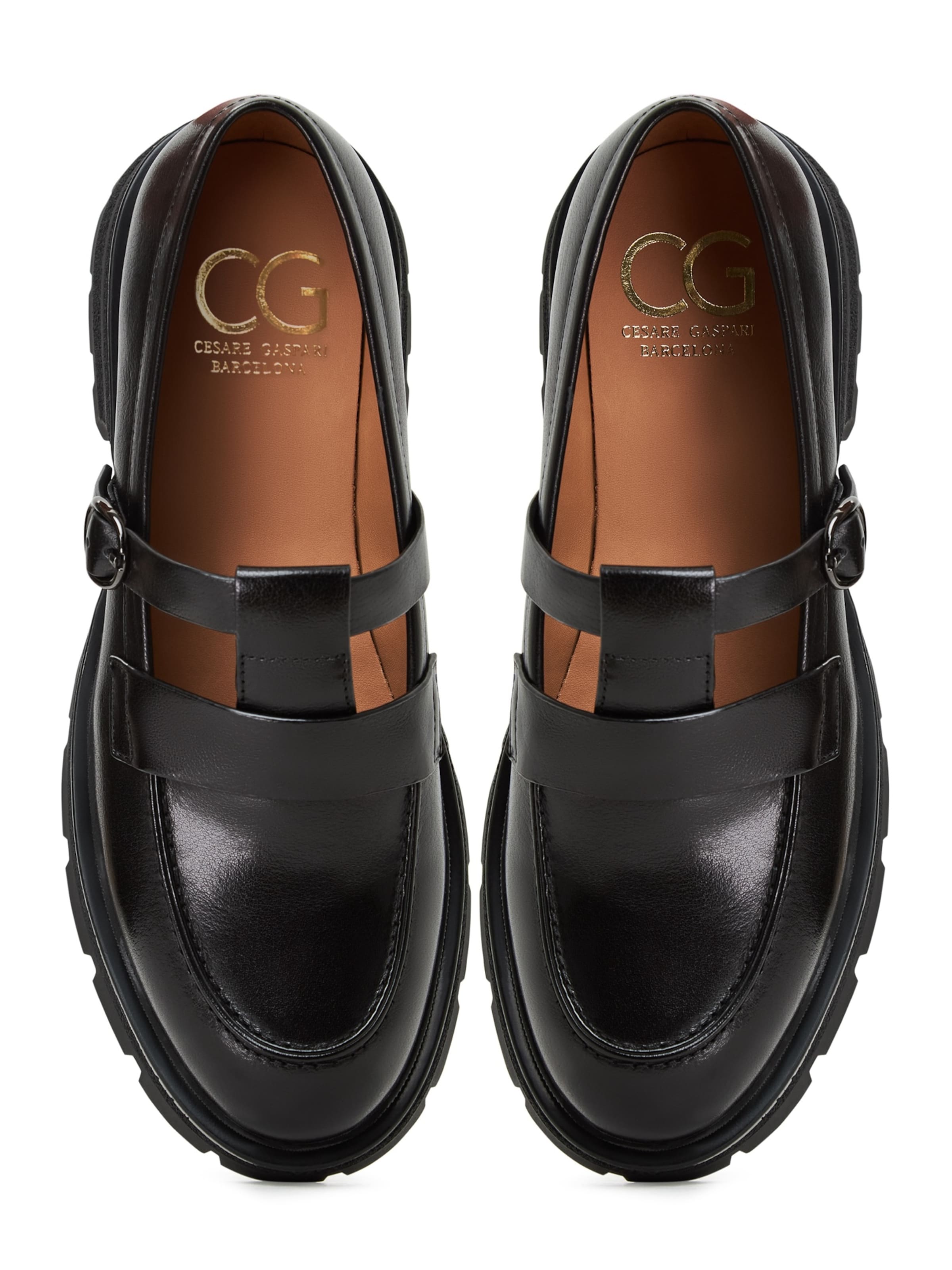 CESARE GASPARI - Sapato Slip-on em preto