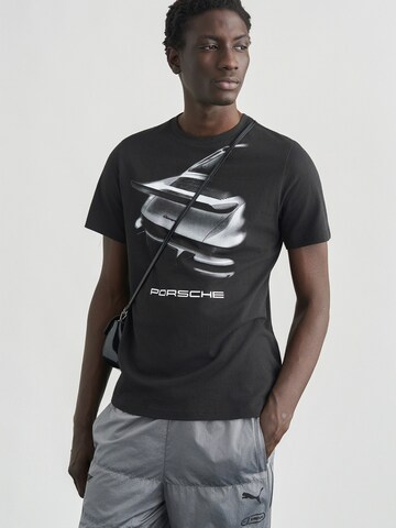 PUMA Μπλουζάκι σε μαύρο: μπροστά