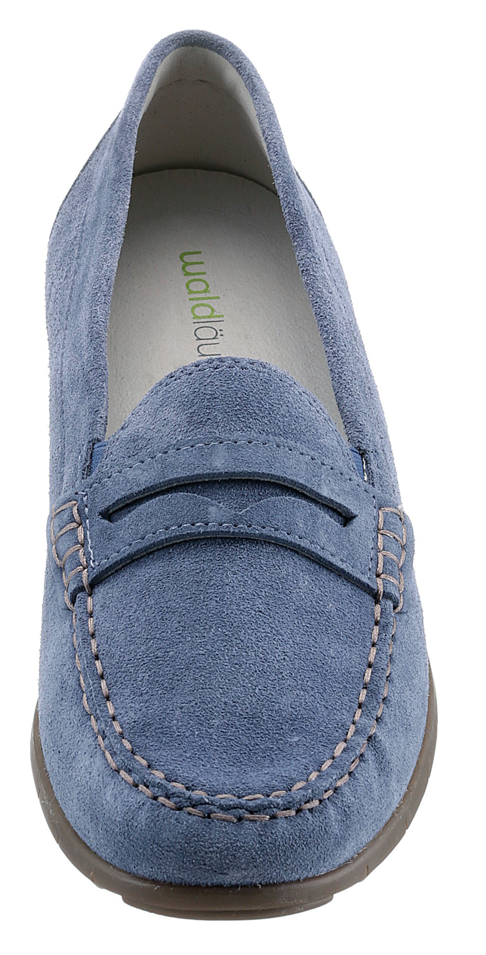 WALDLÄUFER Moccasins in Blue