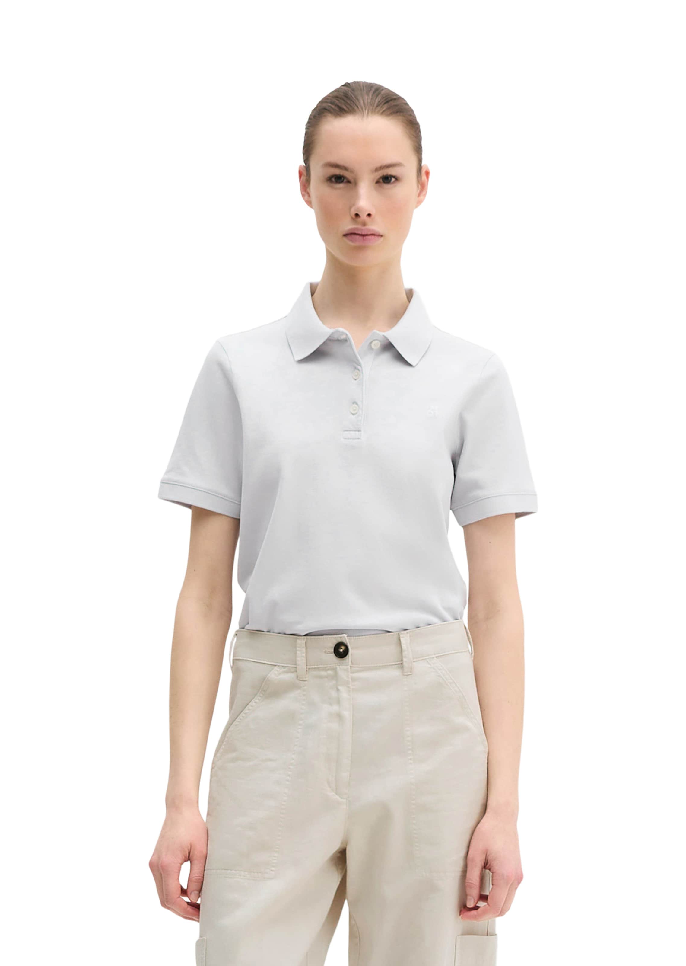 Marc O'Polo Shirt in Blauw: voorkant