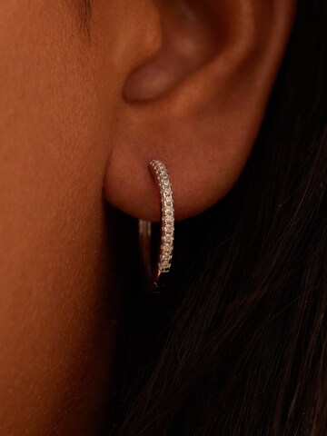 Lucardi Oorbellen in Zilver: voorkant