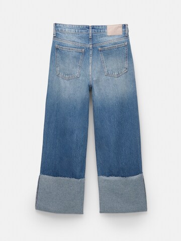 Baggy Jean Pull&Bear en bleu
