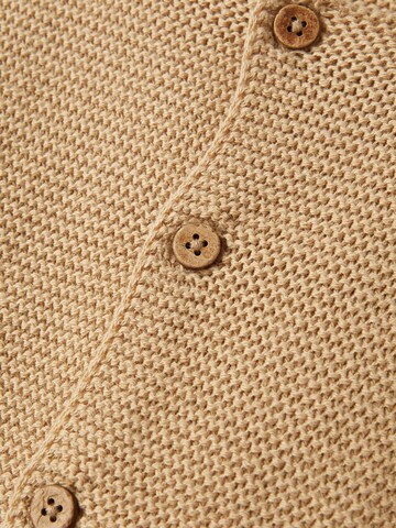 Lil ' Atelier Kids Knit Cardigan 'Laguno' in Beige