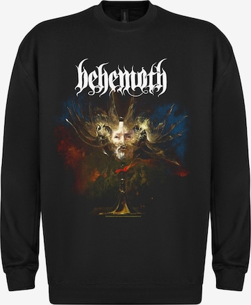 Sweat-shirt 'Behemoth Negra´s Blood' Rockshirts en noir : devant