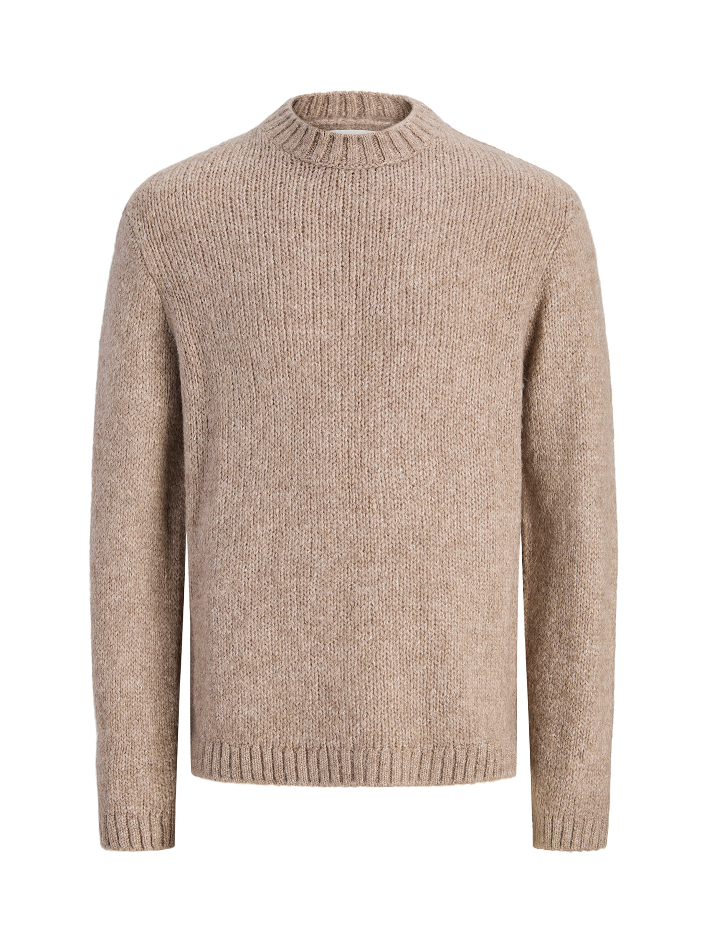 Pull-over 'JORSALAMANCO' JACK & JONES en marron : devant