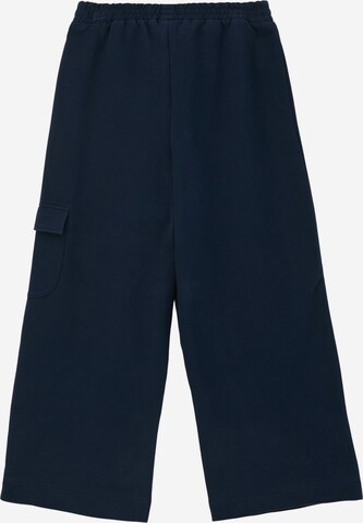 Wide Leg Pantalon s.Oliver en bleu