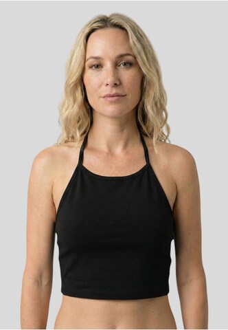 Brandit Top in Schwarz: Vorderseite