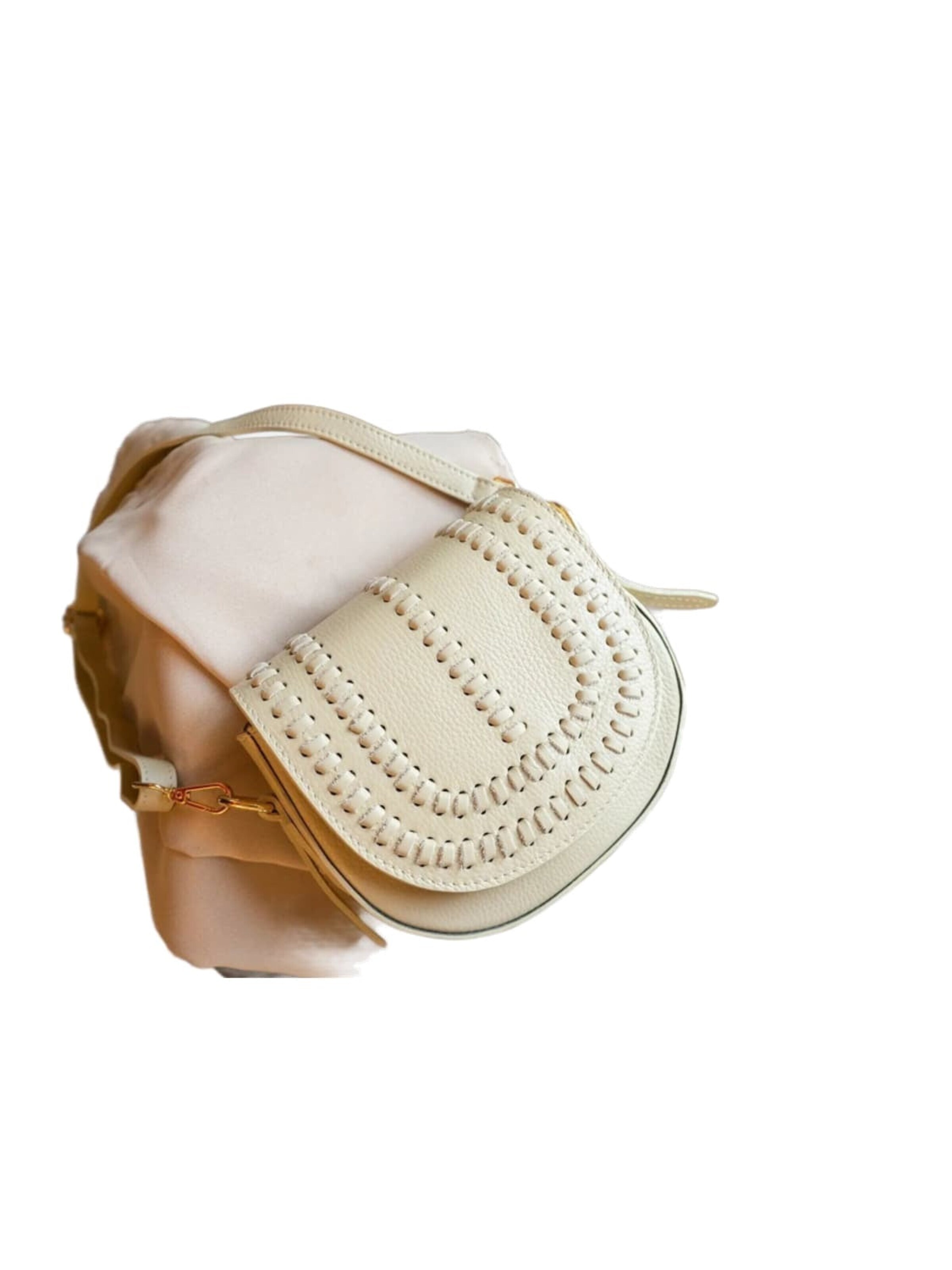 Cherry paris Handbag 'Tatiana' in Beige