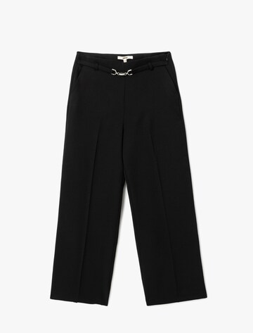 Koton Regular Pleated Pants in Black: front