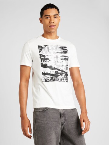 T-Shirt s.Oliver en blanc : devant