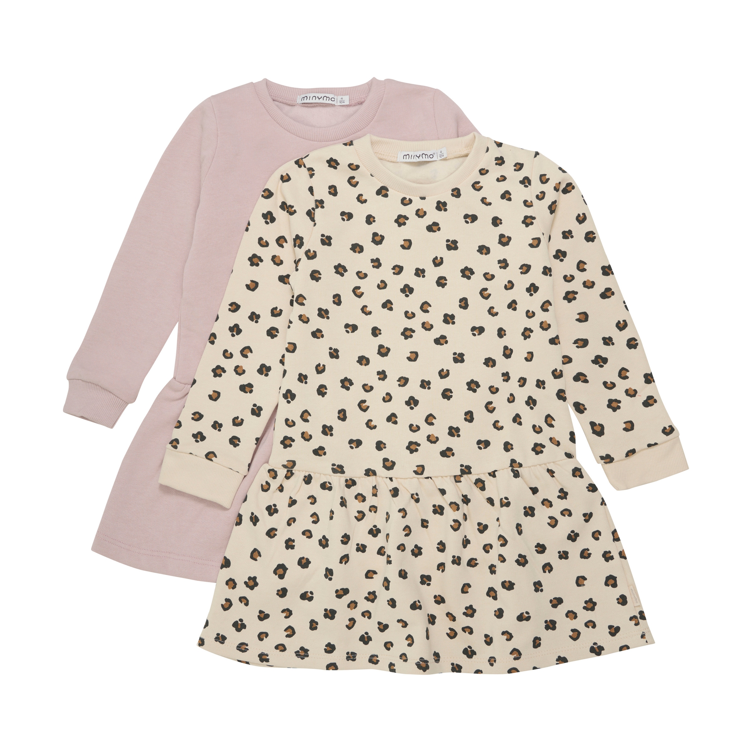 MINYMO - Vestido en beige: frente