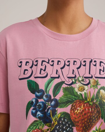 rožinė WE Fashion Marškinėliai