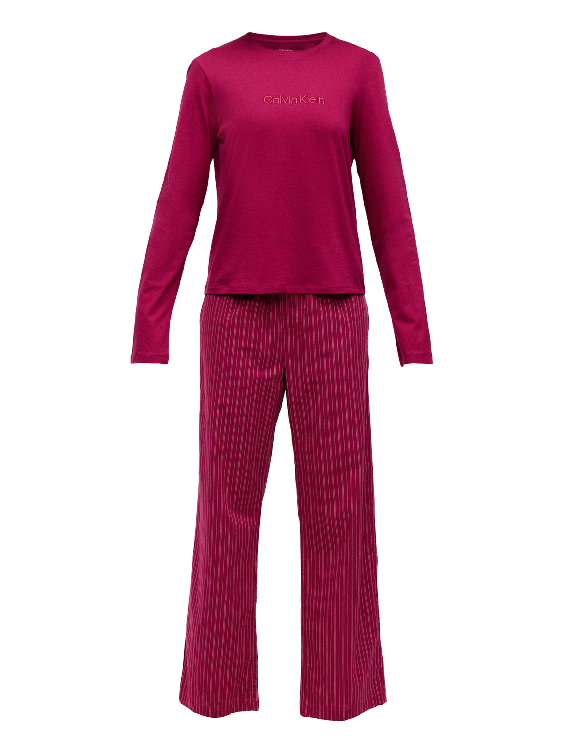 Calvin Klein Underwear Pizsama - rózsaszín: elől