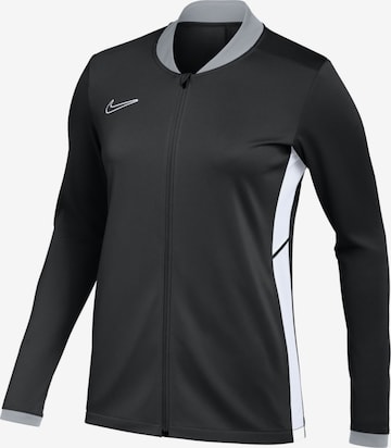 NIKE Sweatshirt 'Nike Dri-FIT Academy Knit Football Track Jacket' in Schwarz: Vorderseite