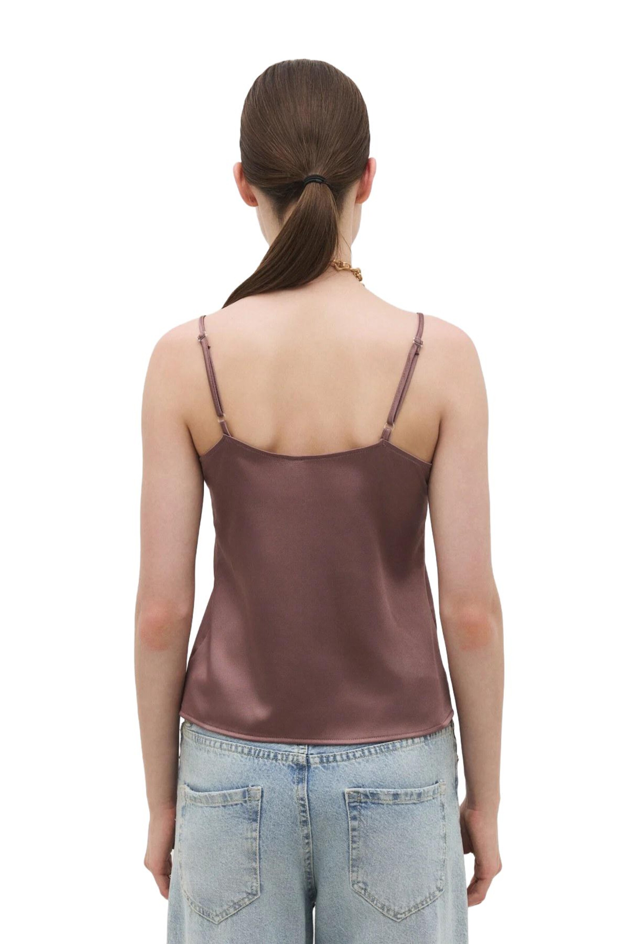 No Matter What Top in Lila