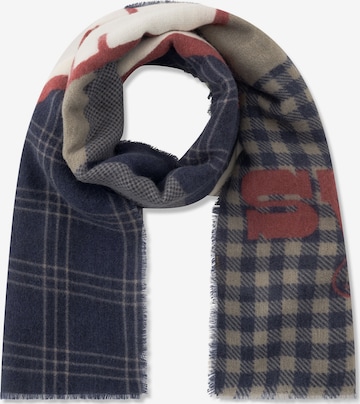 CODELLO Schal in Blau: Vorderseite