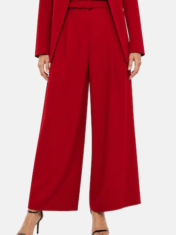 IMPERIAL Wide leg Broek in Rood