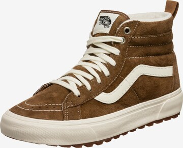 VANS Sneakers hoog in Bruin: voorkant