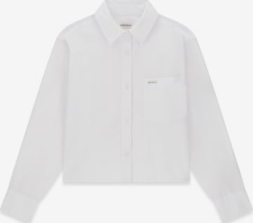 GUESS JEANS Bluzka w kolorze biały: przód