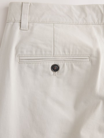 Next Slimfit Chino kalhoty – bílá