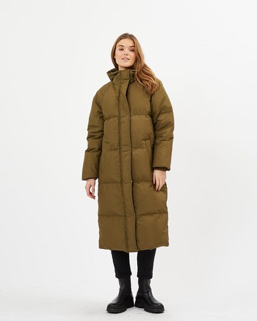 Manteau d’hiver 'Flawola' minimum en vert : devant