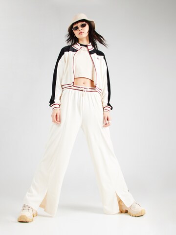 ELLESSE Wide leg Trousers in White