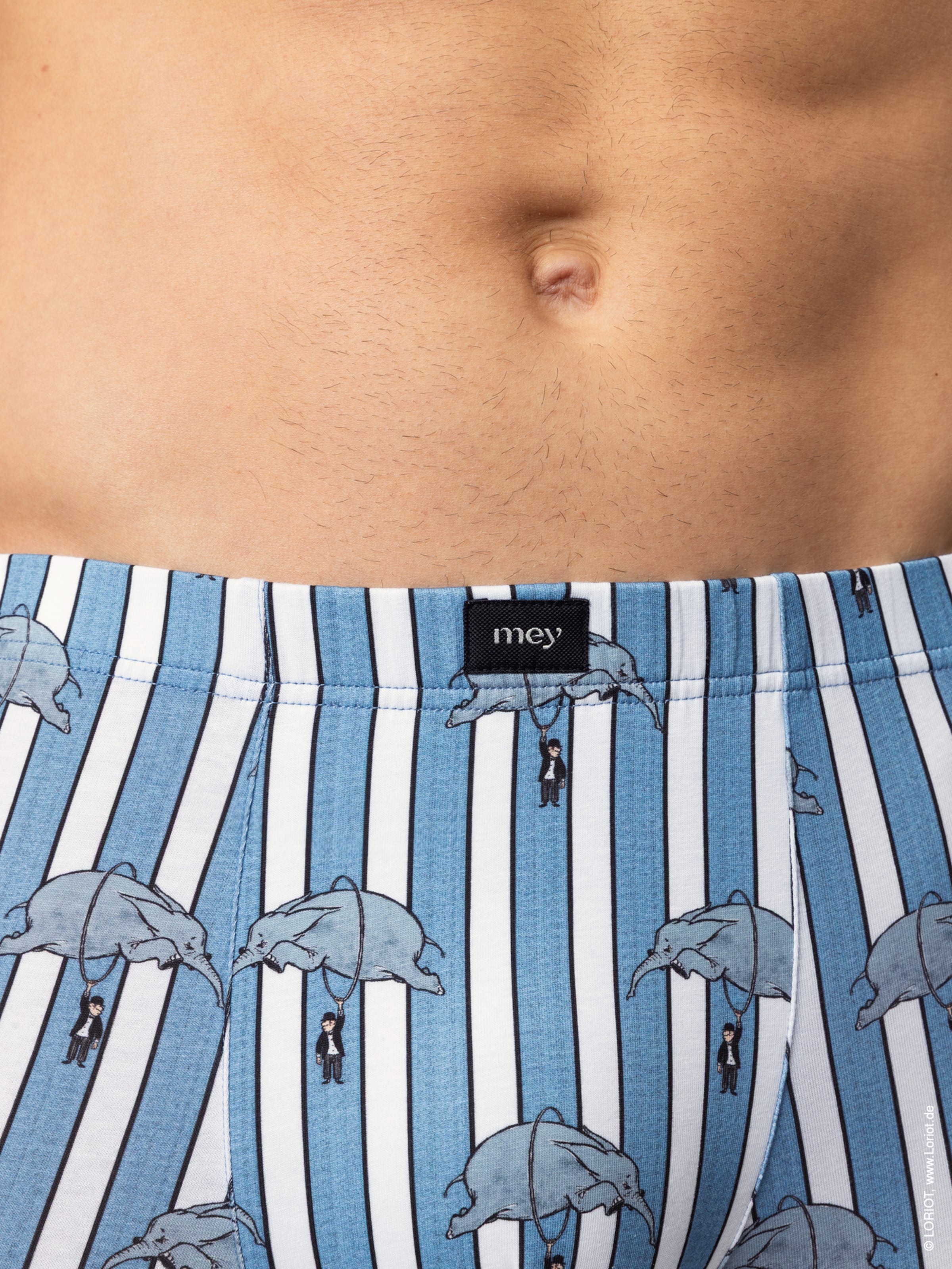 Mey Boxershorts in Blauw