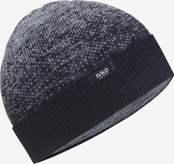 IVKO Beanie 'Murmuration' in Blue: front