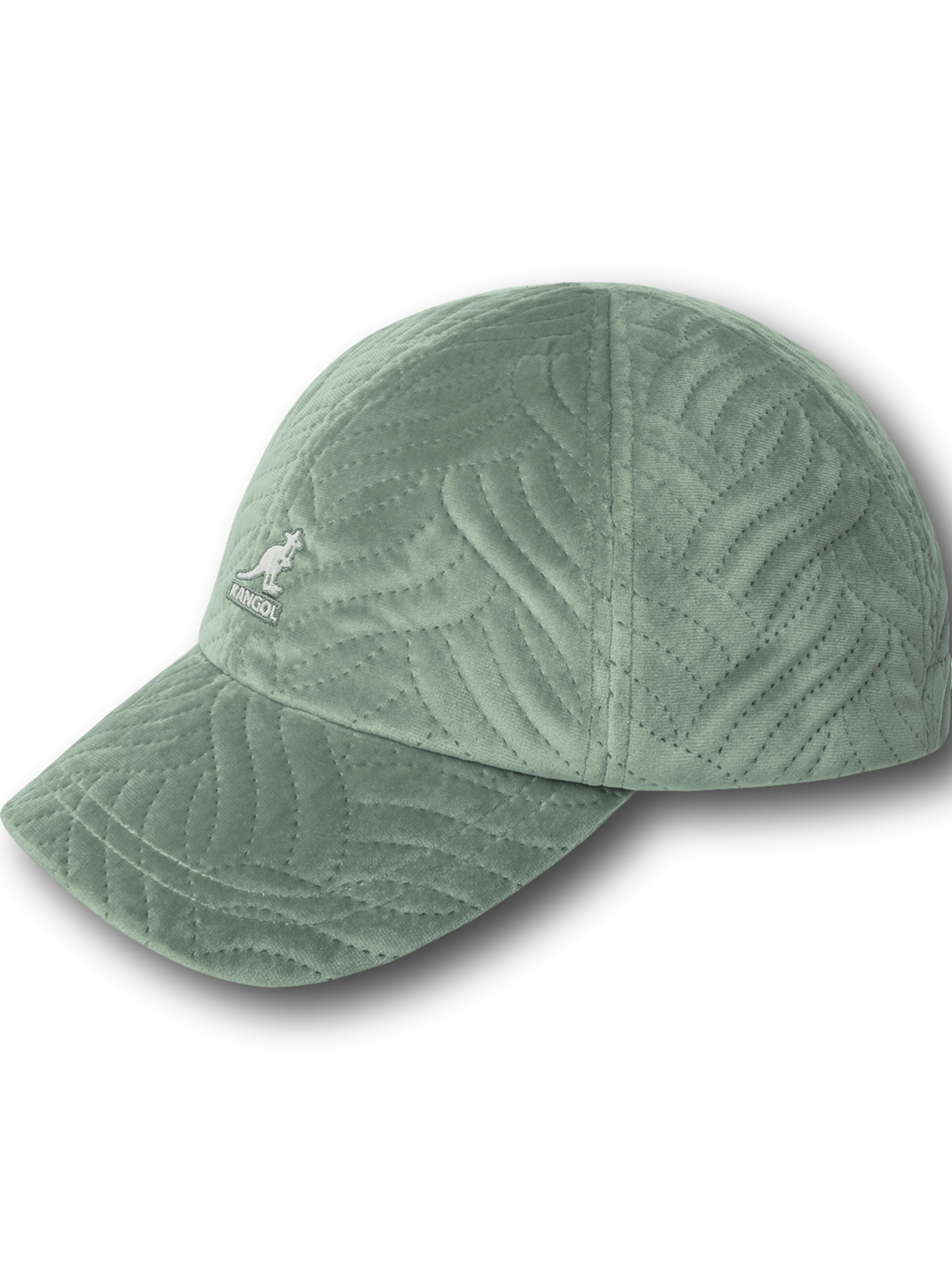 KANGOL Cap 'Kangol Wave' in Grün: Vorderseite