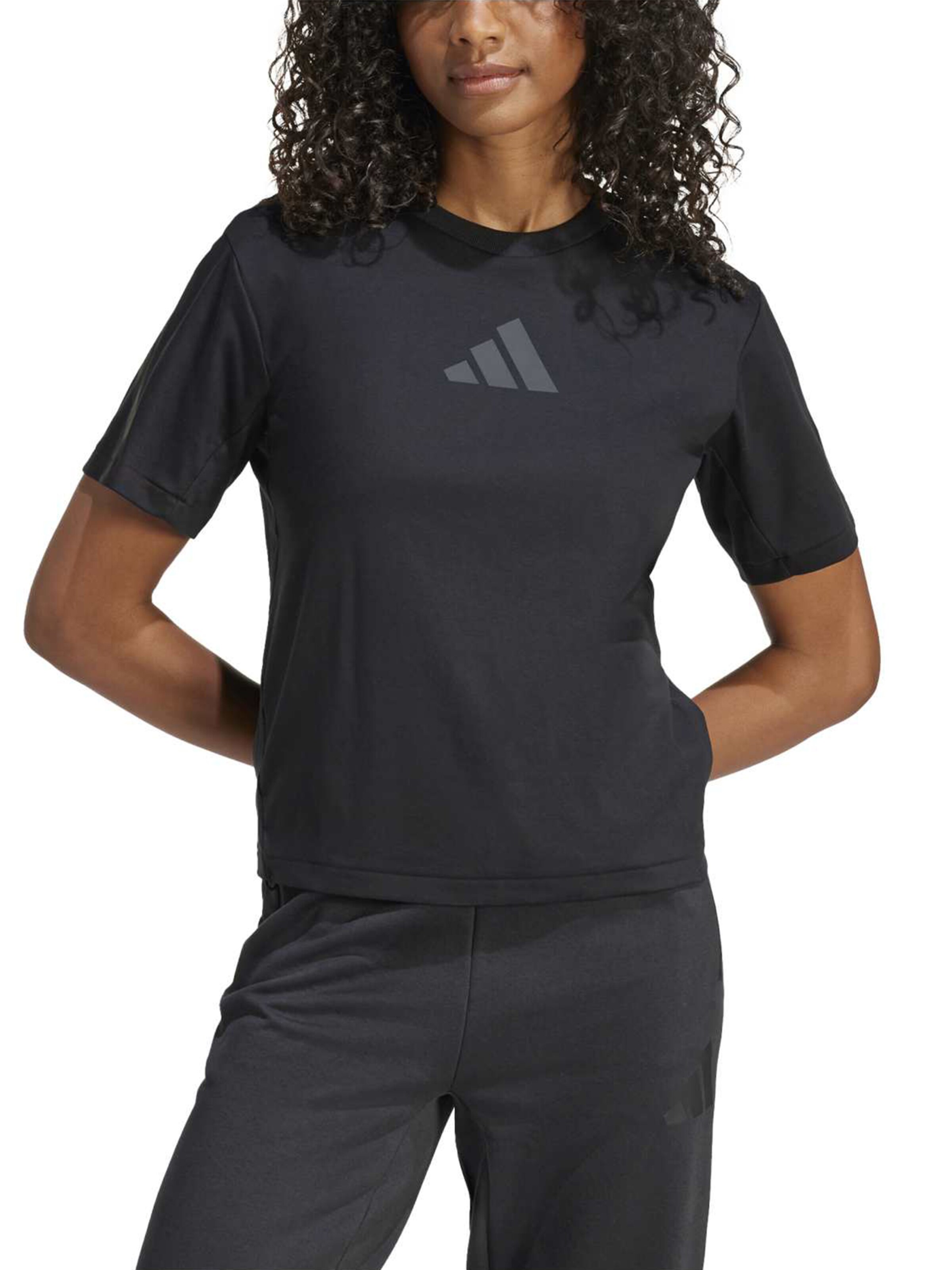 ADIDAS SPORTSWEAR Функционална тениска 'Z.N.E.' в черно