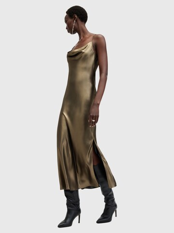 AllSaints Φόρεμα κοκτέιλ 'HADLEY' σε χρυσό
