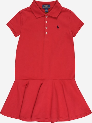 Polo Ralph Lauren Dress in Red: front