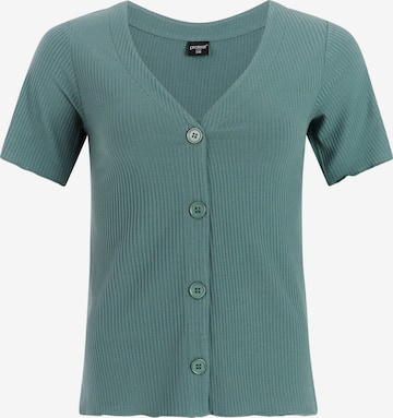 PROTEST Shirt 'PRTOval' in Grün: Vorderseite