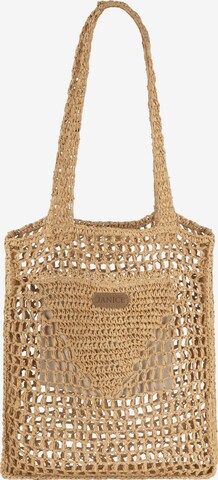 Sac de plage ' Manila ' Janice en beige : devant