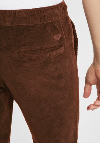 BLEND Regular Chino Pants 'Pantino' in Brown